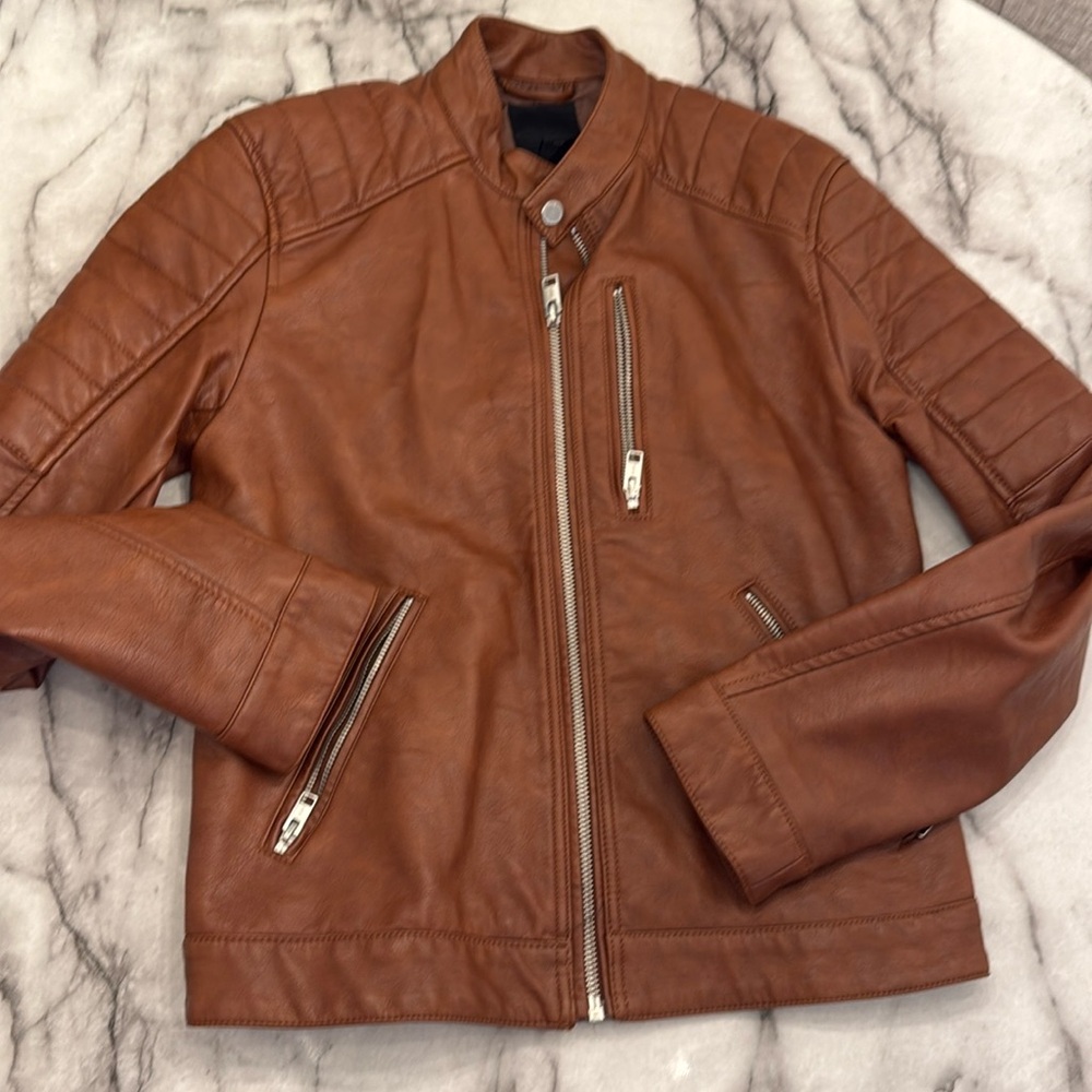 H & M faux Leather jacket Small